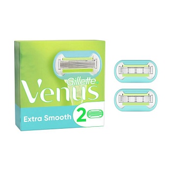 foto сменные картриджи для бритья gillette venus extra smooth embrace женские, 2 шт