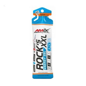 foto дієтична добавка amix nutrition performance amix rock's energy gel xxl free, манго, 65 г