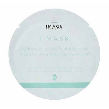 foto зволожувальна гідрогелева маска для обличчя image skincare i mask hydrating hydrogel sheet mask, 17 г