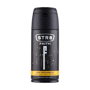 foto парфюмированный дезодорант-спрей str8 faith 48h freshness deodorant body spray мужской, 150 мл
