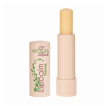 foto бальзам для губ vegan natural lip balm natural, 4.8 г