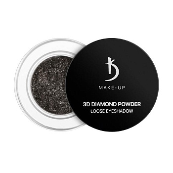 foto рассыпчатые тени для век kodi professional 3d diamond powder 05, с мерцанием, 3.5 г