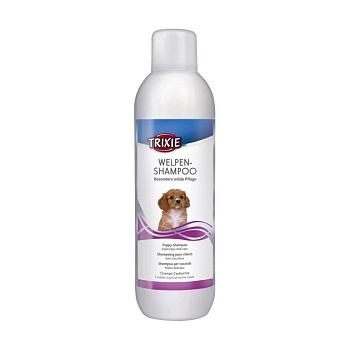 foto шампунь для щенков trixie welpen-shampoo, 1 л