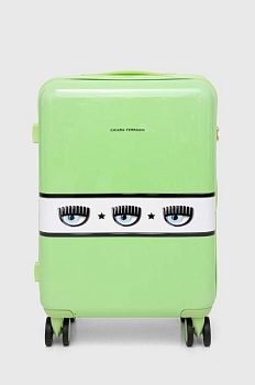 foto валіза chiara ferragni колір зелений
