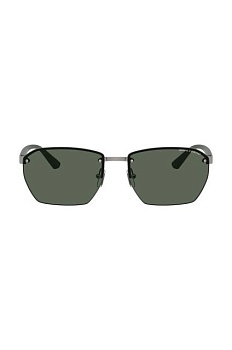 foto солнцезащитные очки armani exchange мужские цвет зелёный