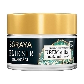 foto крем для обличчя soraya youth elixir anti wrinkle cream-elixir, від 40 років, 50 мл