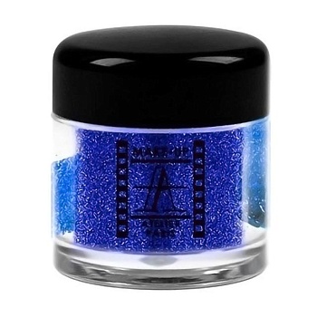 foto ультрарозсипчаста перламутрова пудра для повік make-up atelier paris ultra pearl powder ppu33 king blue, 4 г