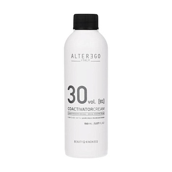 foto крем-окислитель для окрашивания волос alter ego coactivator cream 30 vol 9%, 150 мл