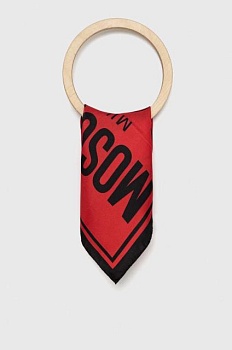 foto карманный платок из шелка moschino x smiley цвет красный