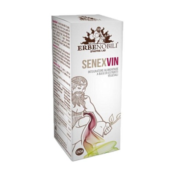 foto дієтична добавка в краплях erbenobili senexvin для підтримки селезінки та сечовивідних шляхів, 10 мл