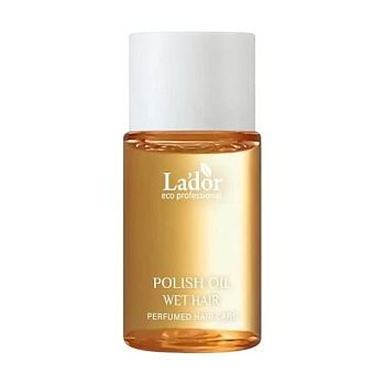 foto парфумована олія для волосся la'dor polish oil apricot, 10 мл