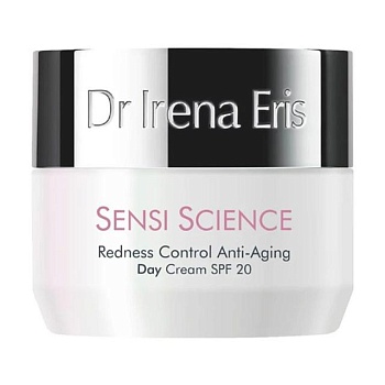 foto дневной крем для лица dr irena eris sensi science redness control anti-aging day cream spf 20, антивозрастной, 50 мл
