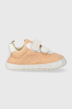 foto черевики для немовля united colors of benetton колір помаранчевий