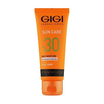 foto солнцезащитный крем с защитой днк gigi sun care daily protector spf 30, 75 мл