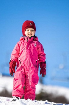 foto детский зимний комбинезон lego wear цвет фиолетовый