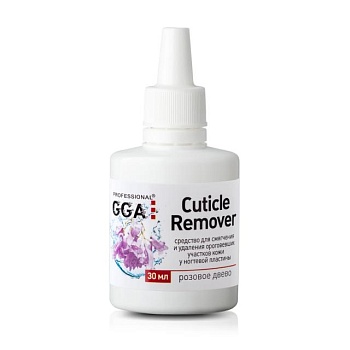 foto средство для удаления кутикулы gga professional cuticle remover розовое дерево, 30 мл