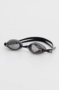 foto окуляри для плавання nike chrome колір чорний