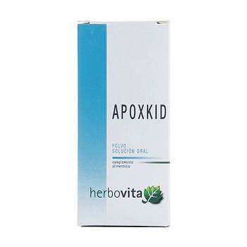 foto диетическая добавка в порошке herbovita apoxkid мультивитамины для детей, 50 г