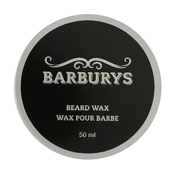 foto вiск для укладання бороди barburys beard wax, 50 мл