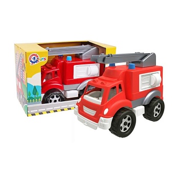 foto детская игрушка technok пожарная машина, в коробке, от 3 лет (5392)