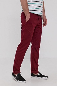foto брюки vans мужские цвет красный прямое vn0a5fj7zbs1-pomegranat