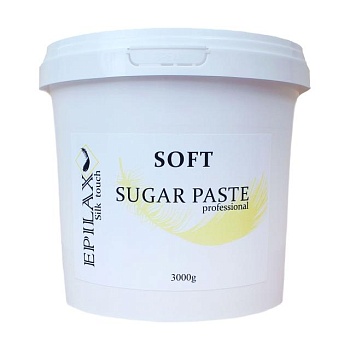 foto цукрова паста для шугарингу epilax silk touch classic sugar paste soft, 3 кг