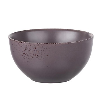 foto салатник ardesto lucca керамічний, сіро-коричневий, 14 см, 300 мл (ar2914gmc)