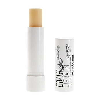 foto бальзам для губ purobio cosmetics chilled lip balm, 5 мл