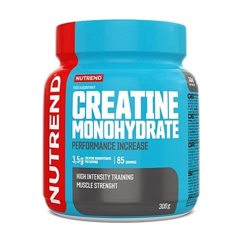 foto диетическая добавка nutrend creatine monohydrate моногидрат креатина, 300 г