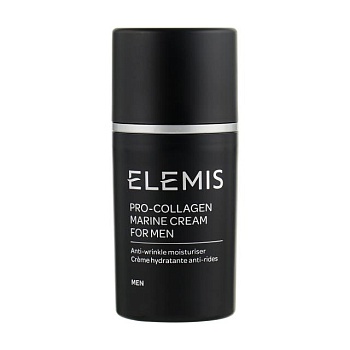 foto мужской увлажняющий крем для лица elemis men pro-collagen marine cream против морщин, 30 мл