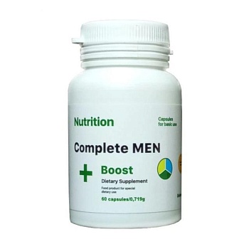 foto диетическая добавка бустер тестостерона в капсулах enthermeal complete men + boost dietary supplement, 60 шт