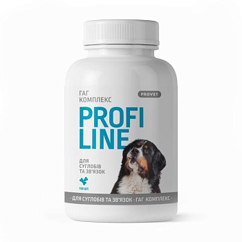 foto витамины для собак в таблетках provet profiline гаг комплекс для суставов и связок, 100 шт