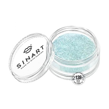 foto пигмент для век sinart make-up with passion, 138 gold blue lime, 0.5 г
