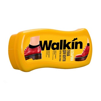 foto губка для обуви walkin для гладкой кожи, бесцветная