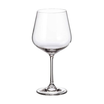 foto бокалы для вина bohemia strix (dora), 6*600 мл (1sf73/00000/600)