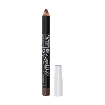 foto карандаш-тени для век purobio cosmetics eye shadow pencil kingsize 14 brown, 2.3 г