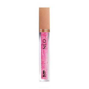 foto блеск для губ neo make up bling effect lipgloss, 33 rasberry, 7.4 мл