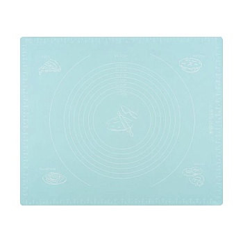 foto килимок для випікання ardesto tasty baking блакитний, силіконовий, 50*60 см (ar2308st)