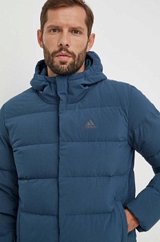 foto пухова куртка adidas чоловіча зимова