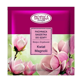 foto ароматическое саше для гардероба pachnaca szafa magnolia flower, 5.5 г