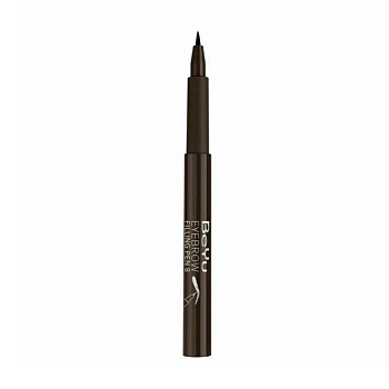foto уцінка! підводка-маркер для брів beyu eyebrow filling pen 08 dark brown, 1.1 мл (термін придатності добігає кінця)