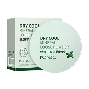 foto мінеральна пудра для обличчя hchana dry cool mineral loose powder, 5 г