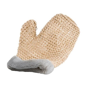 foto рукавичка-мочалка для душу suavipiel natural з сизалю