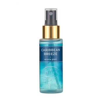 foto парфюмированный аромаспрей для тела velvet sam aroma glam caribbean breeze унисекс, 50 мл