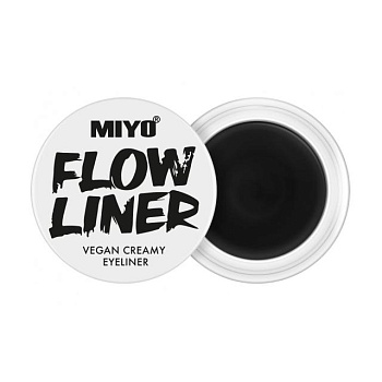 foto кремовая подводка для глаз miyo flow liner vegan creamy eyeliner тон 1, 5 г