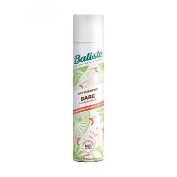 foto сухий шампунь для волосся batiste dry shampoo bare, 200 мл