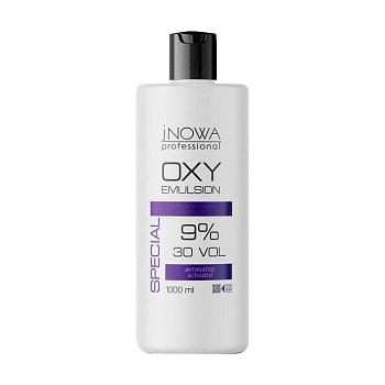 foto окислювальна емульсія для фарбування волосся jnowa professional oxy emulsoin 9% (30 vol), 1 л