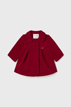 foto пальто для малюків mayoral newborn колір червоний