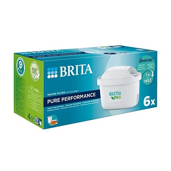foto фильтр для воды brita maxtra pro pure performance, 6 шт