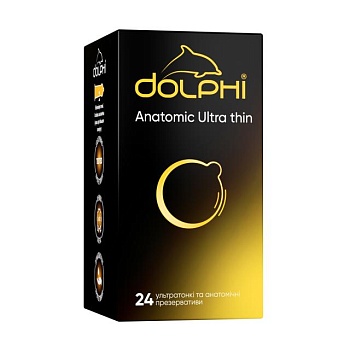foto презервативи dolphi anatomic ultra thin ультратонкі та анатомічні, 24 шт